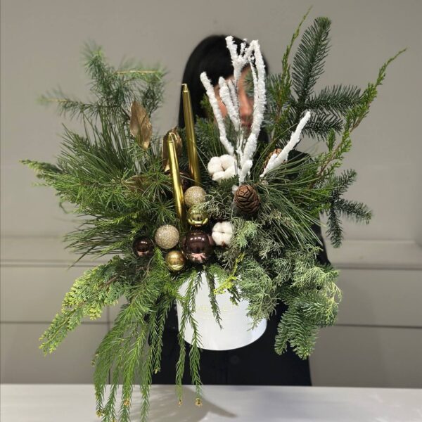 Новогодняя композиция Эко